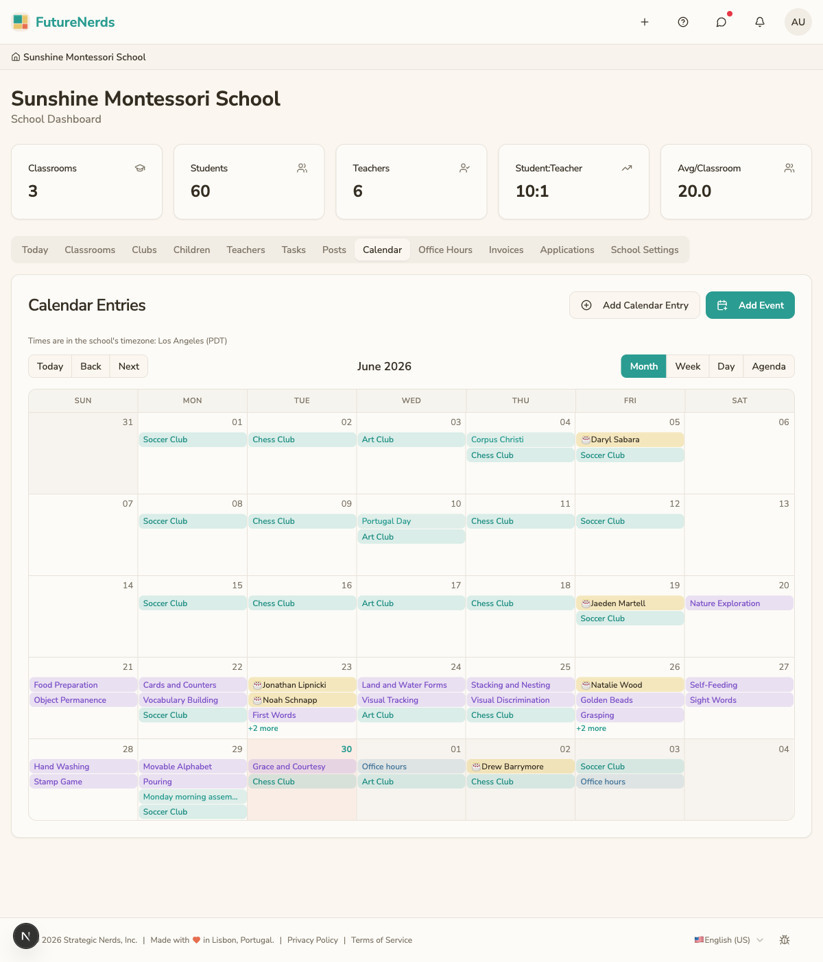Calendar