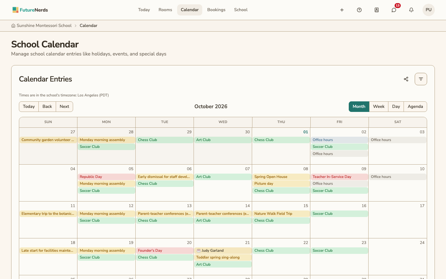 Calendar